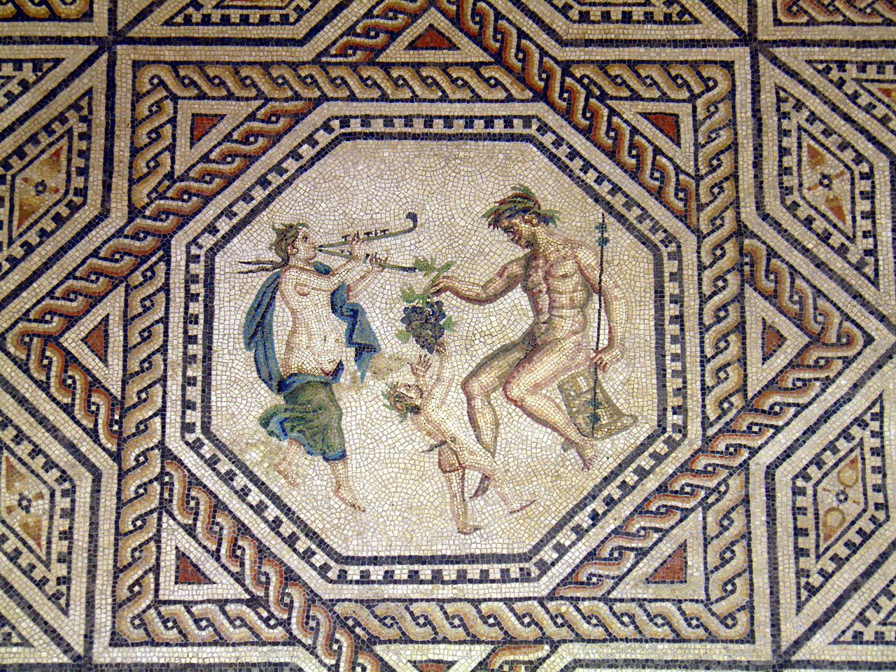 Mozaika, Dionizos